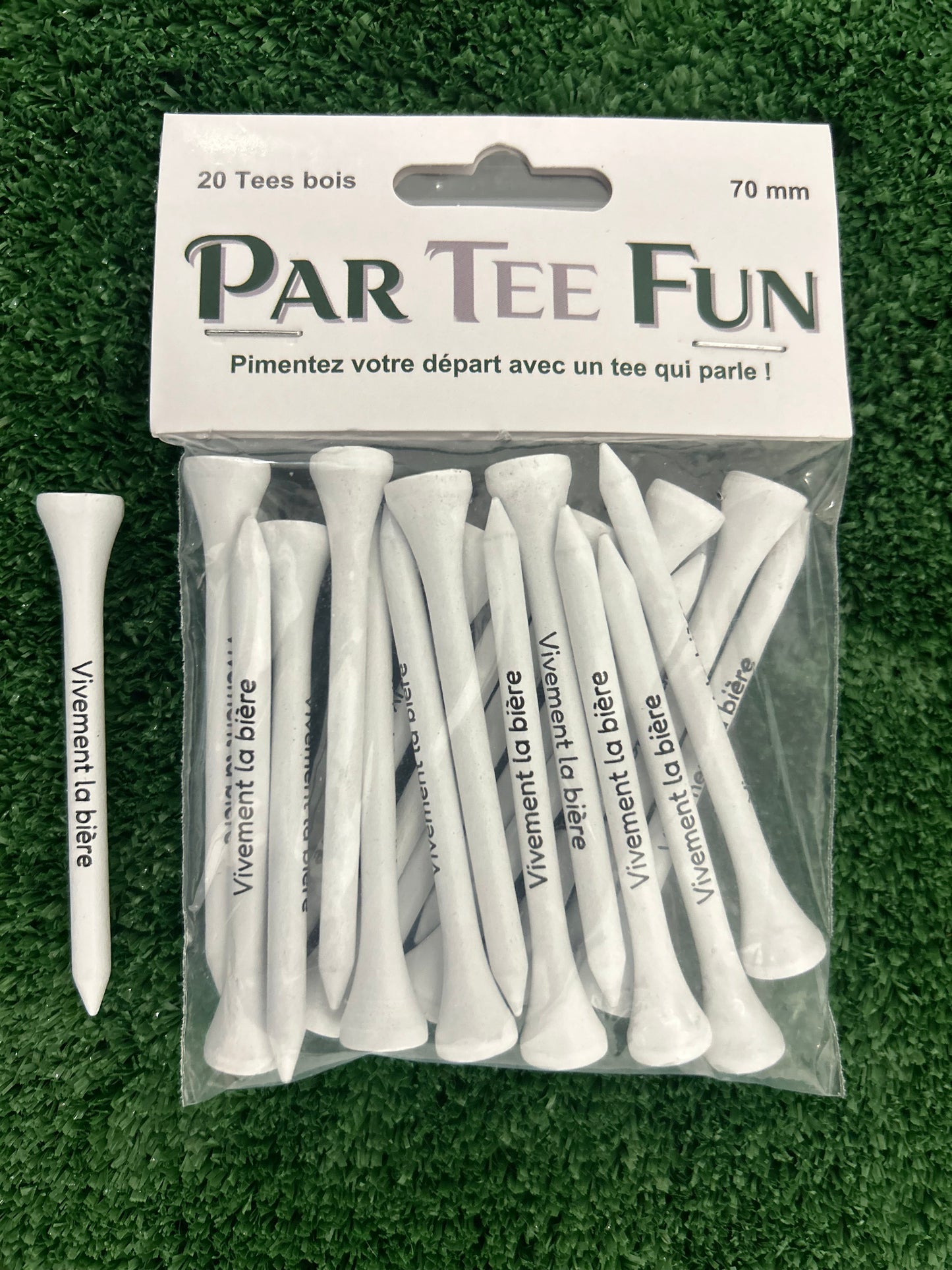 Tee de golf motivant – Idée cadeau pour joueur de golf