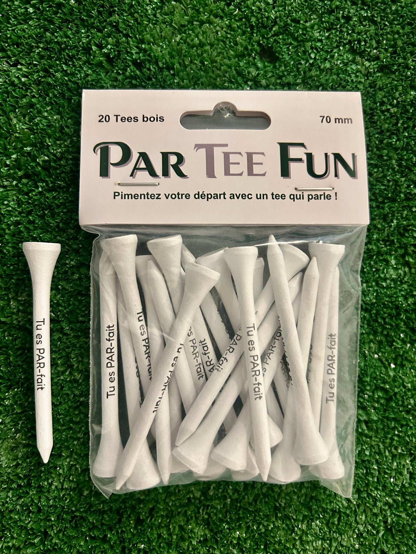 Tee de golf original imprimĂ© â Cadeau fun Par Tee Fun