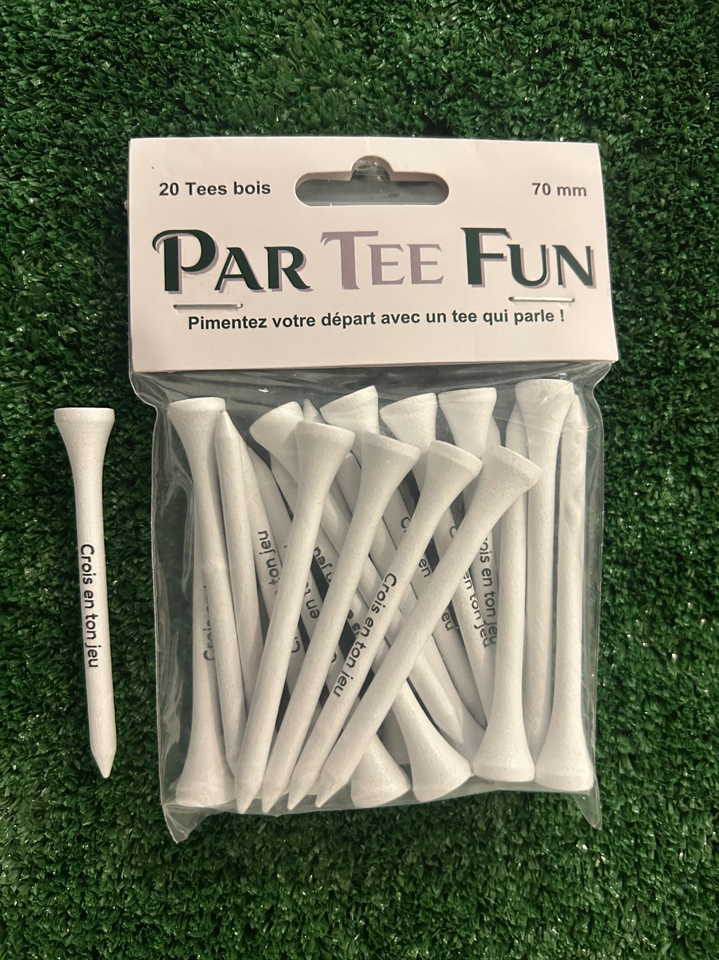 Cadeau golfeur original – Tee de golf imprimé