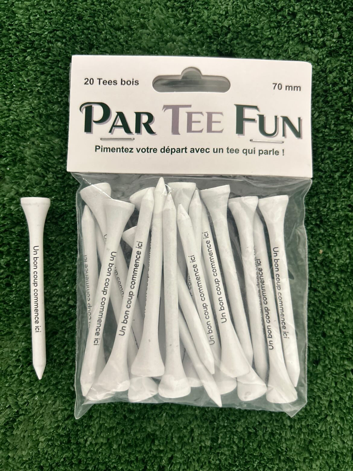 tee de golf imprimé pour un départ fun – Par Tee Fun