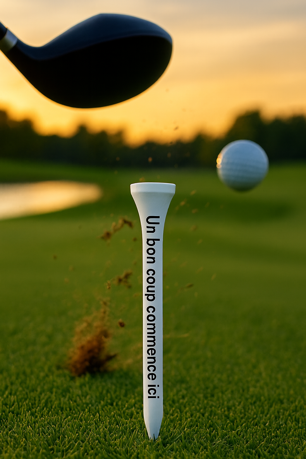 tee de golf imprimé pour un départ fun – Par Tee Fun