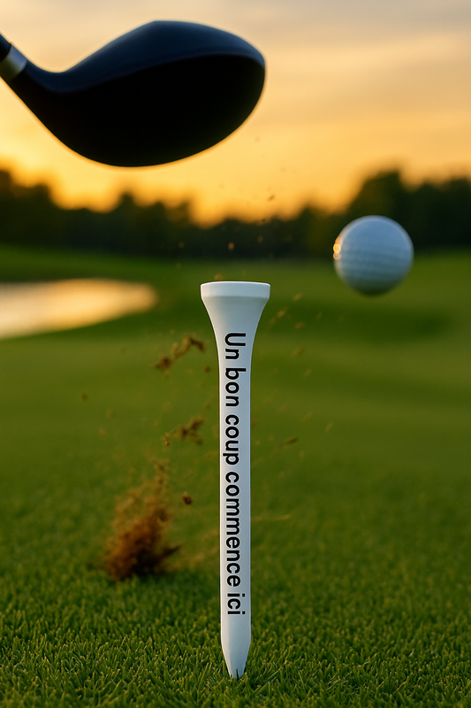 tee de golf imprimé pour un départ fun – Par Tee Fun