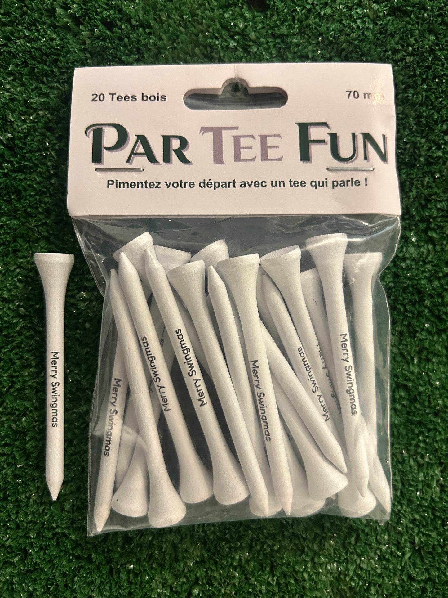 Tee de golf motivant pour golfeur – Accessoire de golf imprimé