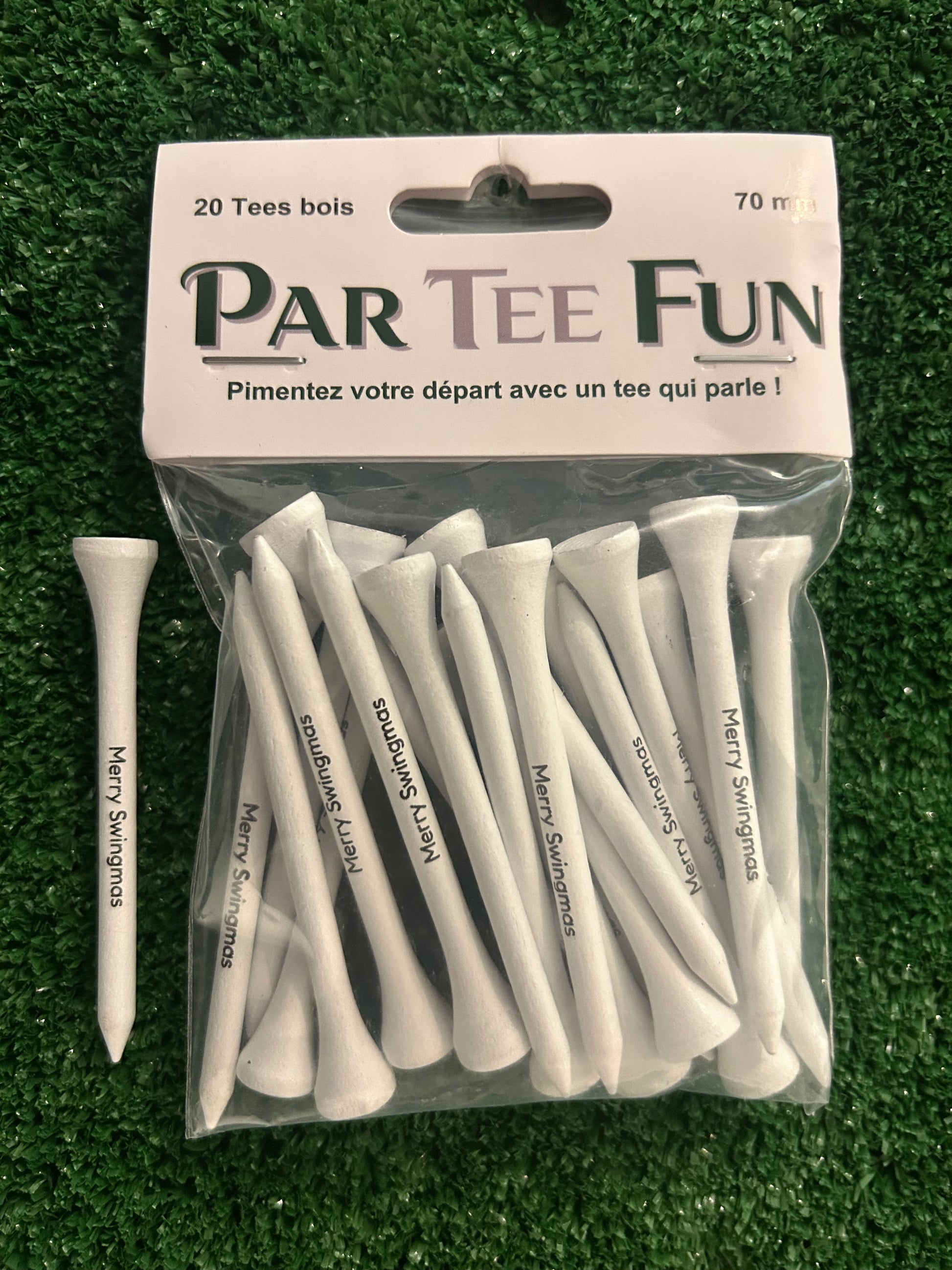 Tee de golf motivant pour golfeur – Accessoire de golf imprimé