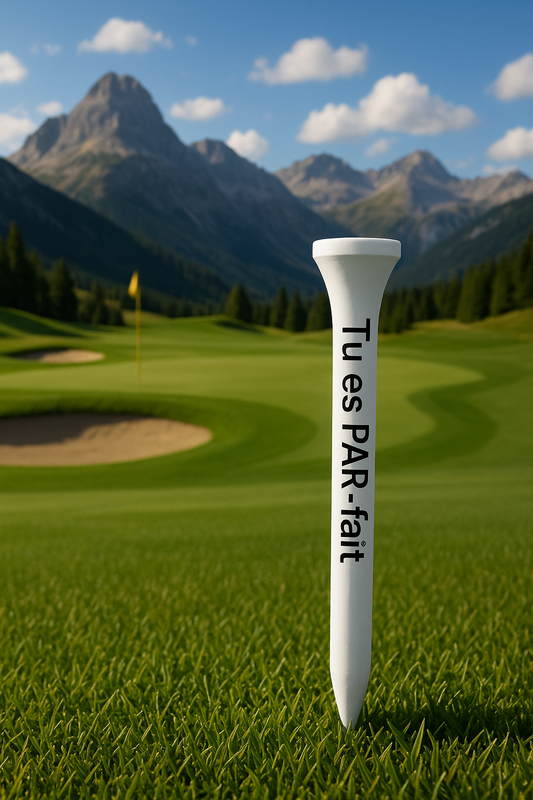 Tee de golf original imprimé – Cadeau fun Par Tee Fun