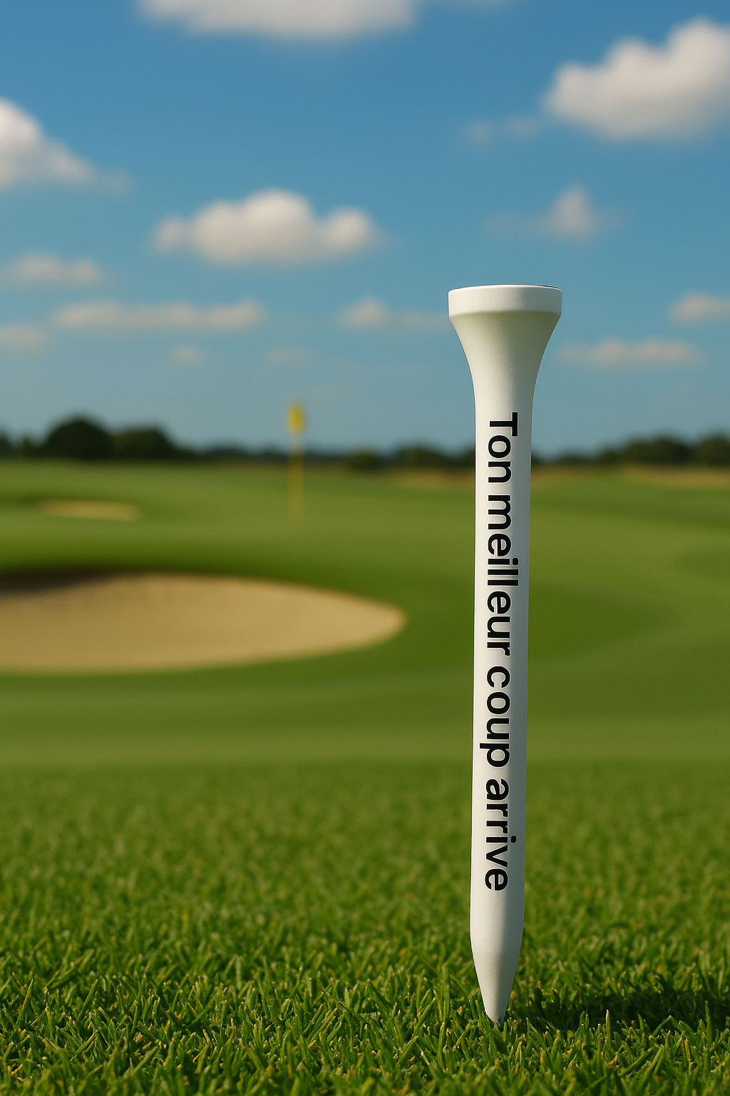 Tee de golf avec texte fun – Cadeau golf original